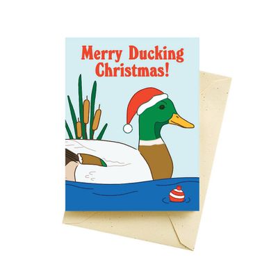 Ducking Christmas Card