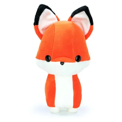 Bellzi Orange Fox Stuffed Animal Plush