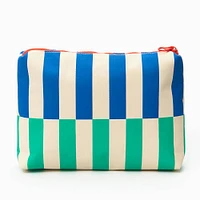 Large Multi Stripe Pouch