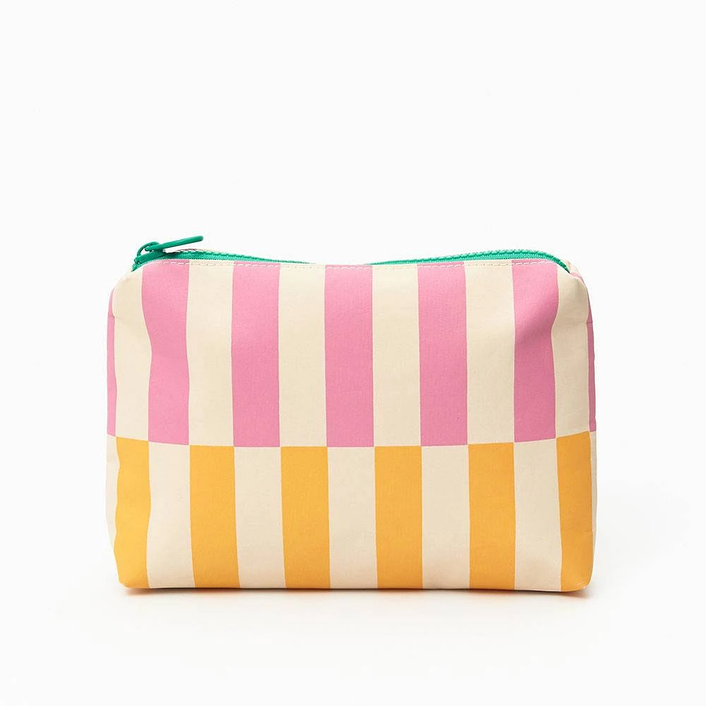 Striped Tyvek Small Pouch