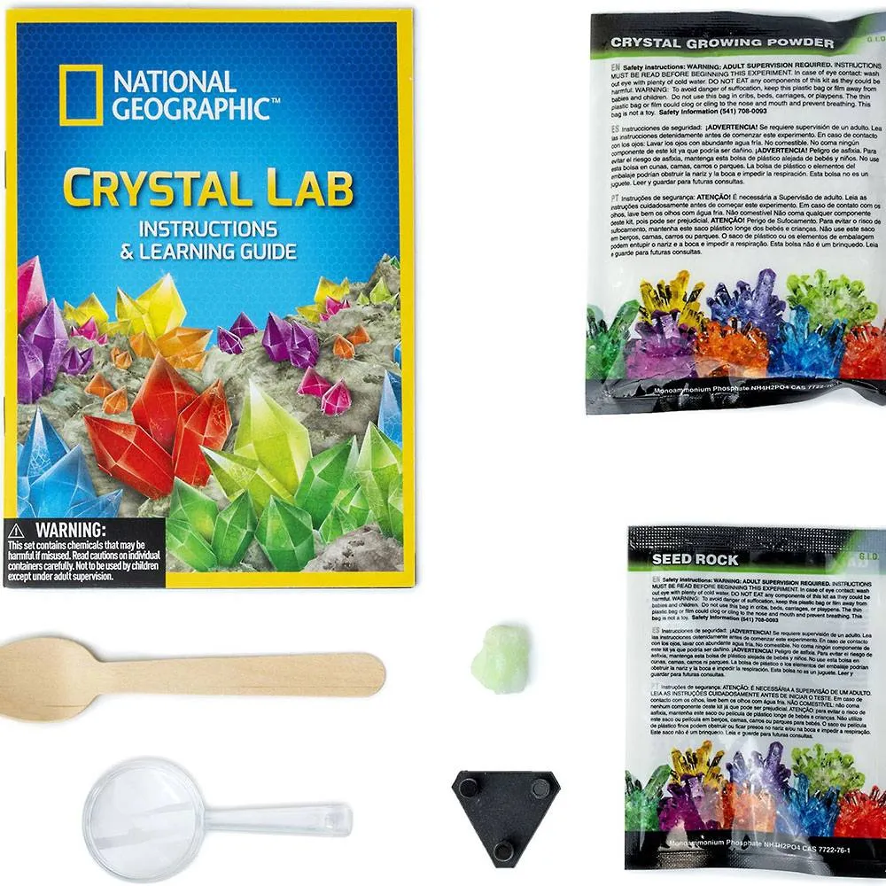 National Geographic Glow-in-the-Dark Crystal Growing Lab