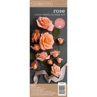 Roses Crepe Paper Flower Kit