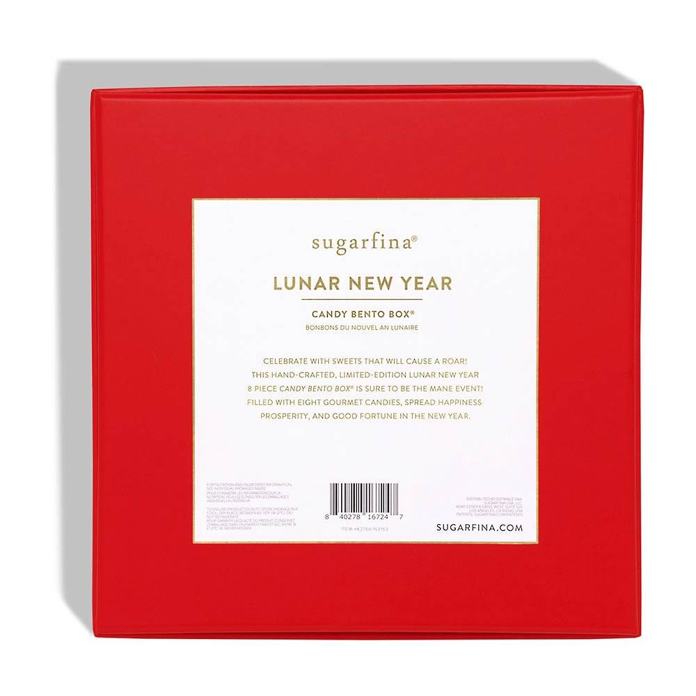 Sugarfina Lunar New Year Lion Dance 8 Piece Bento Box