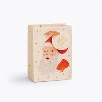 Rifle Paper Co. Santa Small Gift Bag