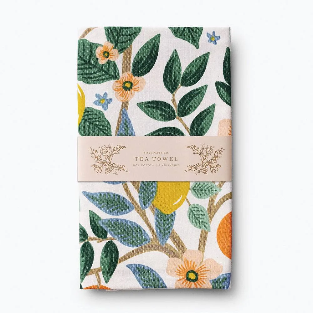 Rifle Paper Co. Citrus Grove Tea Towel