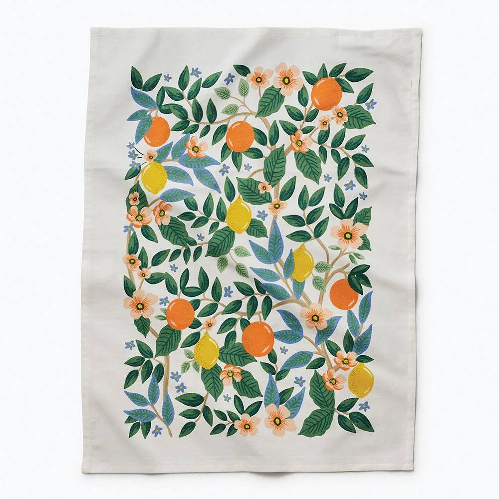 Rifle Paper Co. Citrus Grove Tea Towel