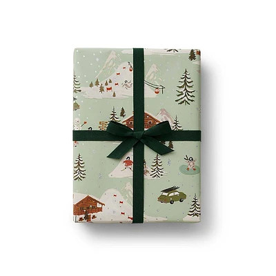 Rifle Penguin Village Wrapping Paper