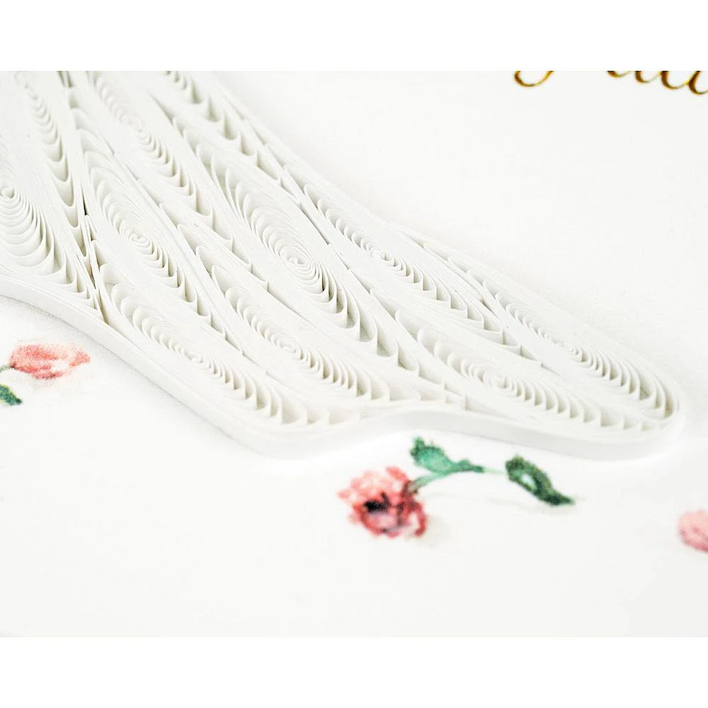 Quilled Bride-to-Be Wedding Card