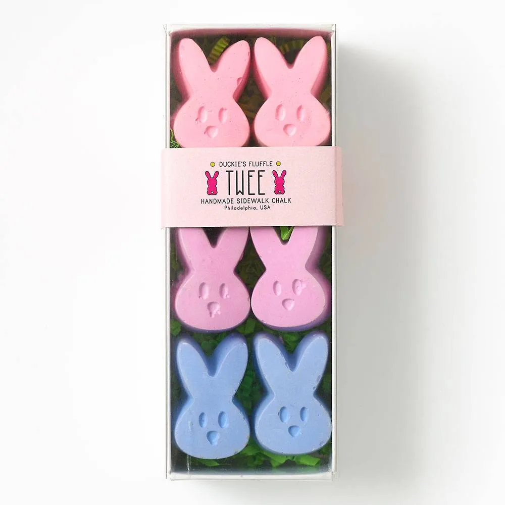 Twee Duckie's Fluffle Sidewalk Chalk Set