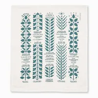 Boozy Botanicals Tea Towel