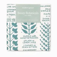 Boozy Botanicals Tea Towel