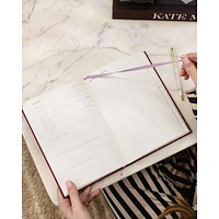 Burgundy Reading Journal