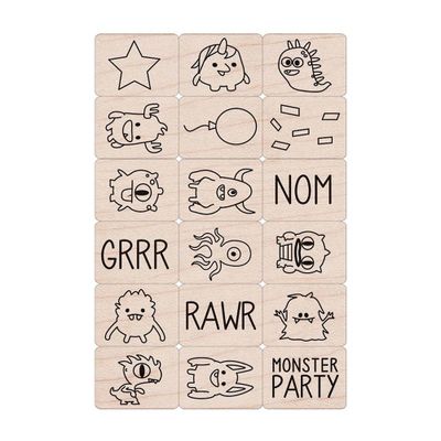 Monster Stamp Set