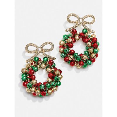 Festive Wreath Earrings