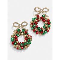 Festive Wreath Earrings