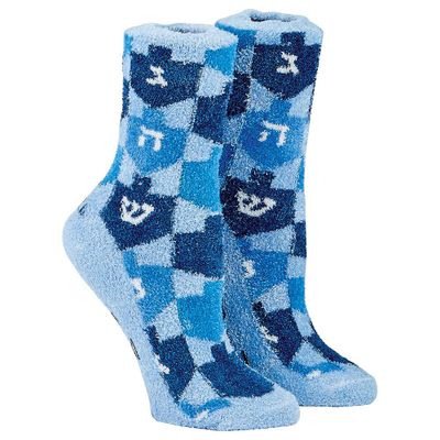 Happy Chanukah Slipper Socks