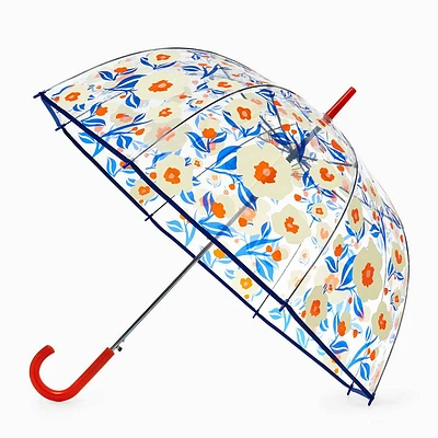 Bold Floral Bubble Umbrella