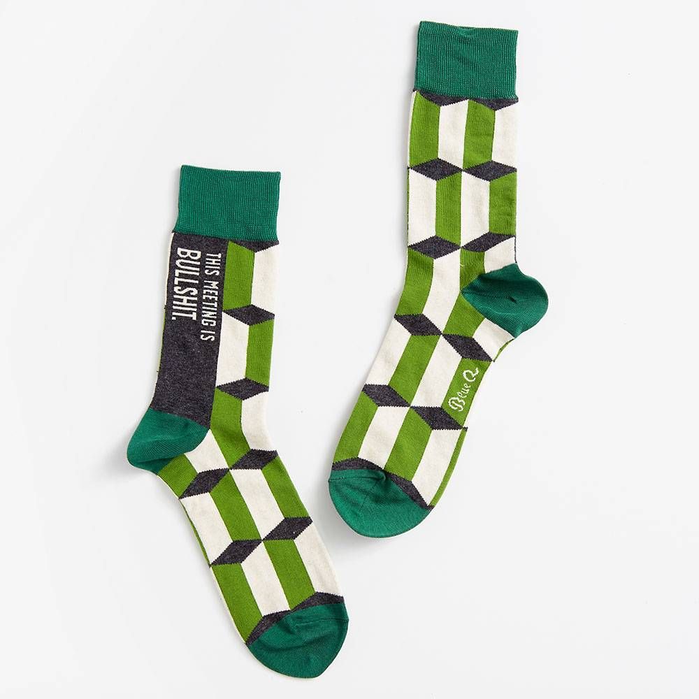 Bullshit Meeting Socks