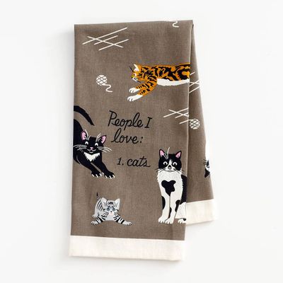 Cats Tea Towel