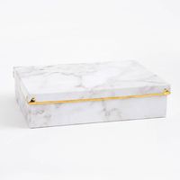 Gray Marble Letter Box