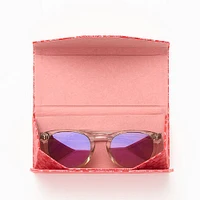 Coral Sunglasses Case