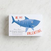 Shark Love Valentine's Card Set