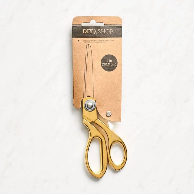 Golden Acrylic Scissors