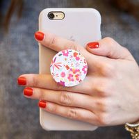 Aluminum Silver PopSockets Phone Grip And Stand