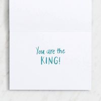 Brave Big Hearted Lion Father's Day Card