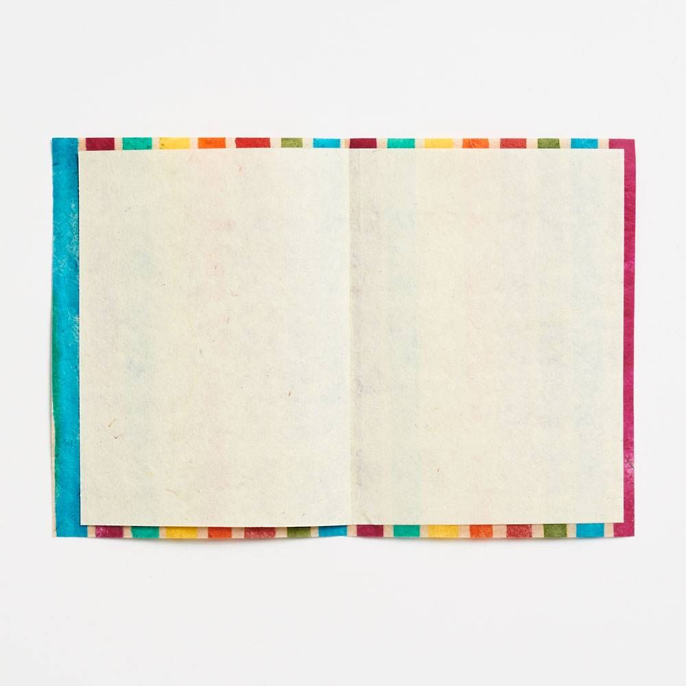 Rainbow Stripes Stationery Set