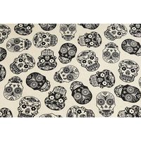 Black Sugar Skulls Handmade Paper