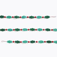 Holly Felt Garland