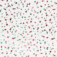 Red and Green Foil Fleck Tissue Paper