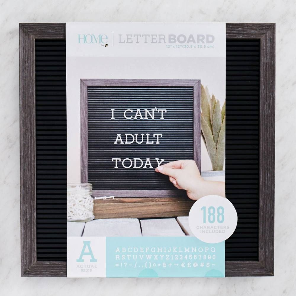 Framed Letterboard