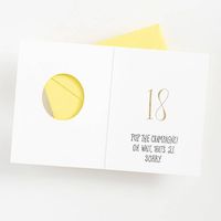 Grown-Up 18th Birthday Card