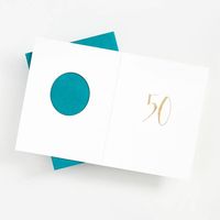 Fabulous and Fine 50 Birthday Card