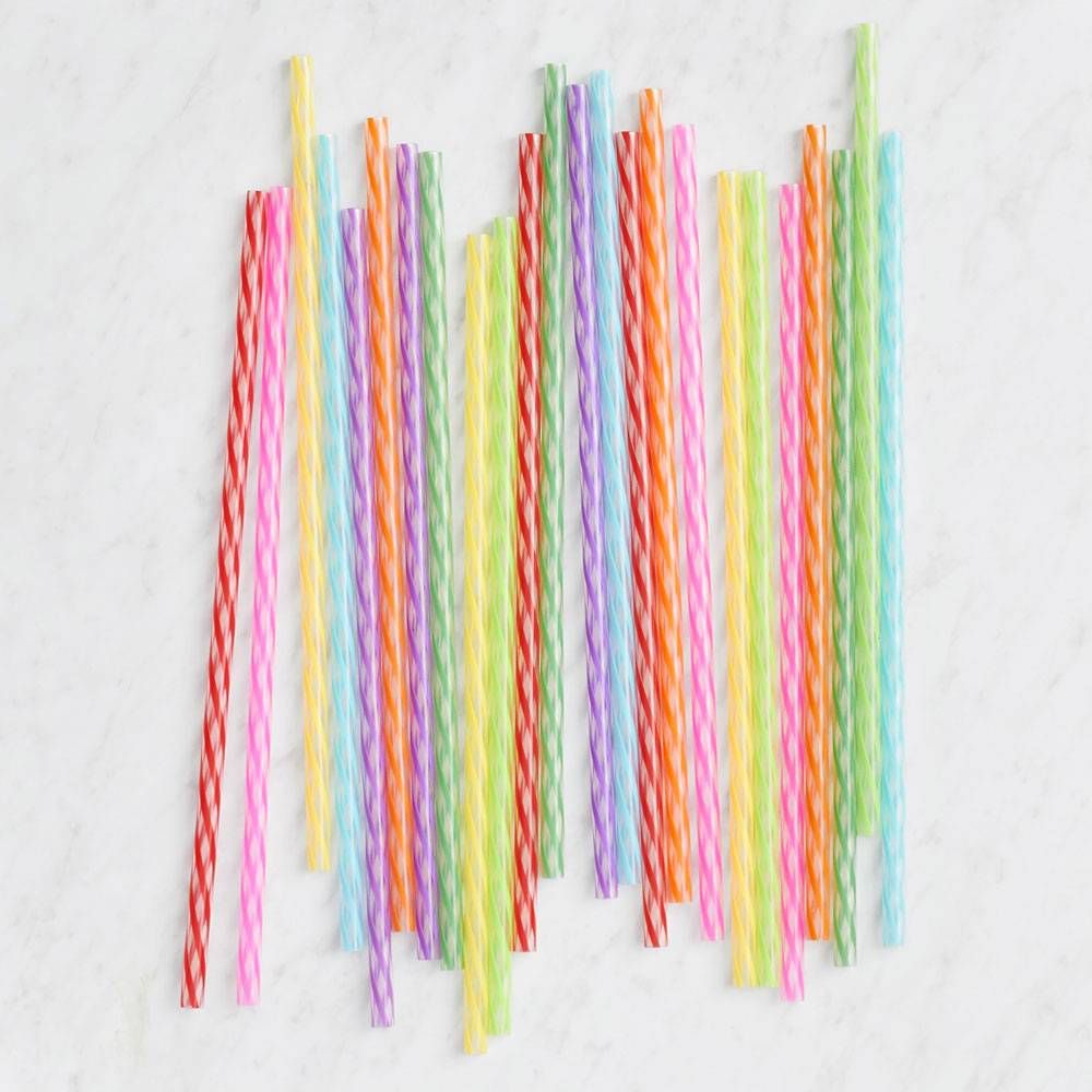 Rainbow Reusable Straws