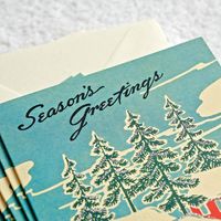 Winter Wonderland Holiday Card Set