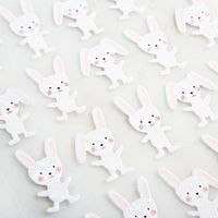 Glitter Bunny Stickers