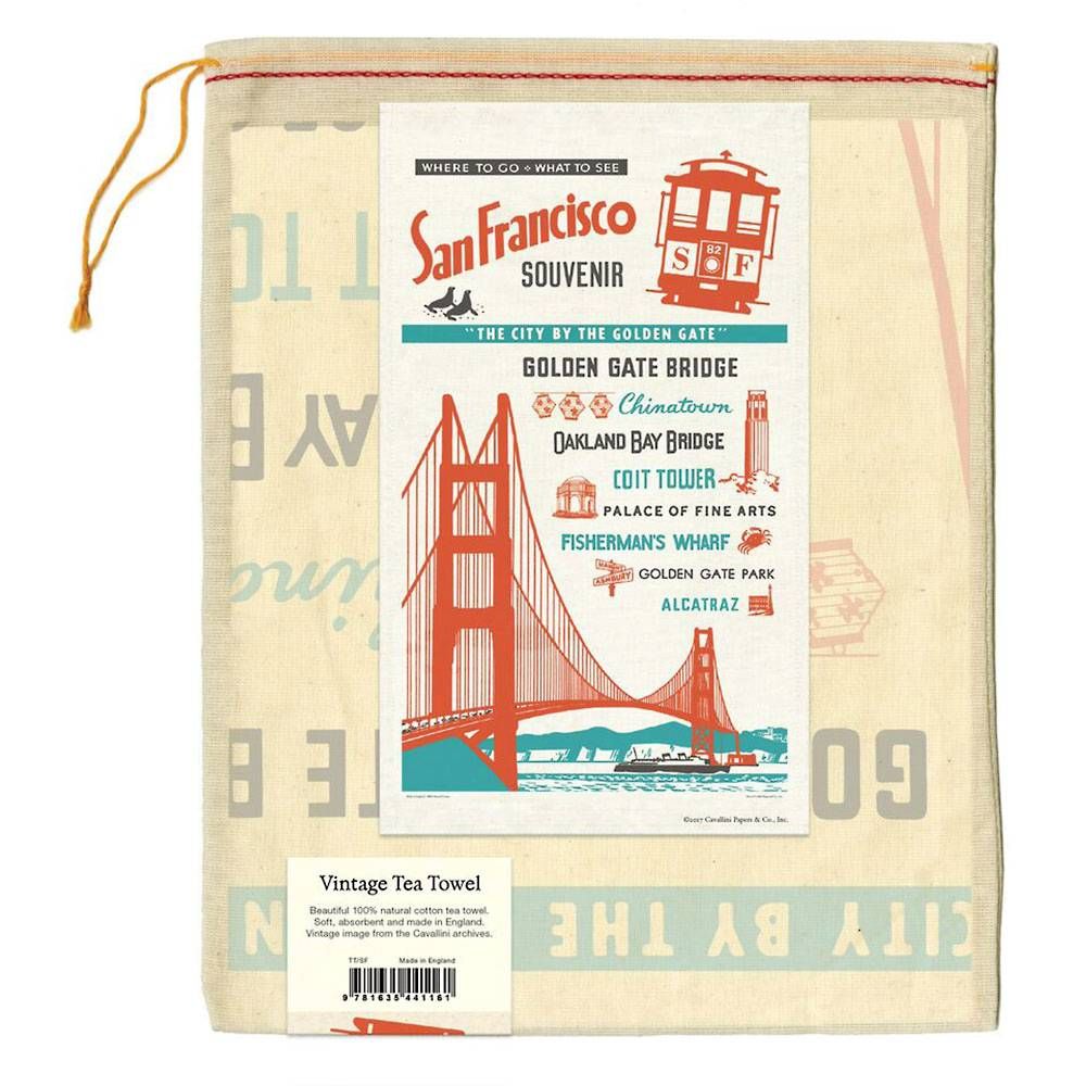 San Francisco Tea Towel