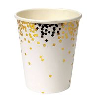 Gold Confetti Party Cup