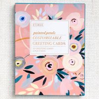 Painted Petals Customizable Cards