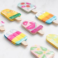 Popsicle Dimensional Stickers