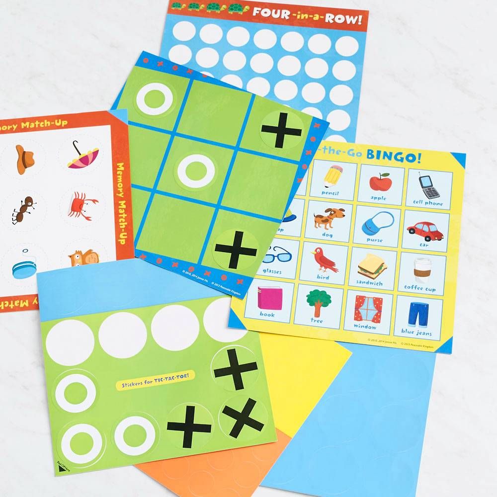Vinyl Cling Game Set