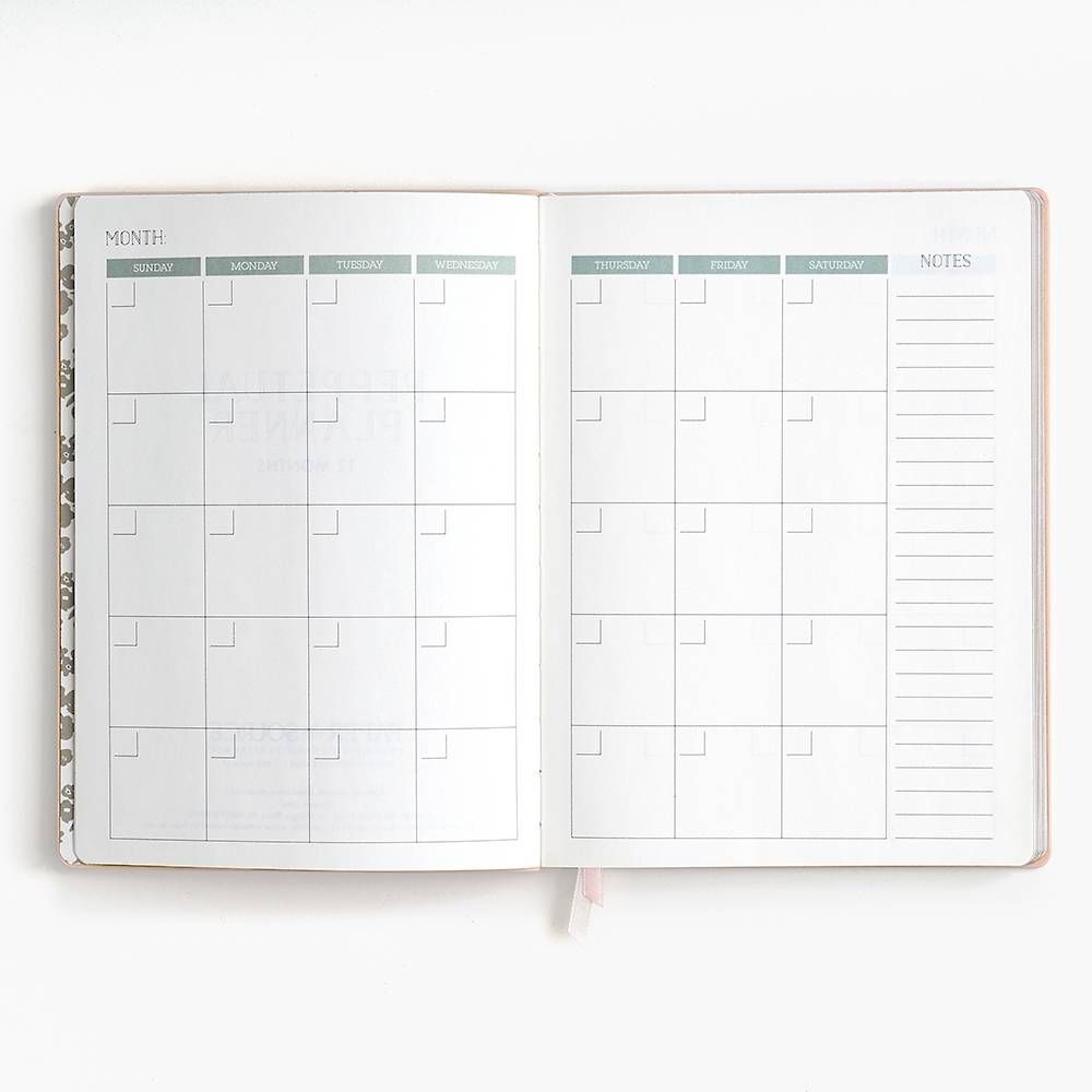 Blush Perpetual Planner