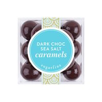 Dark Chocolate Sea Salt Caramels