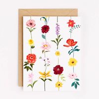 Assorted Bright Floral Stationery Set