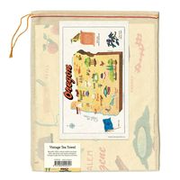 Oregon Map Tea Towel