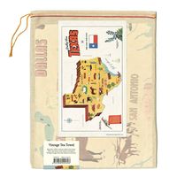 Texas Map Tea Towel