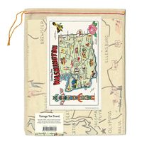 Washington Map Tea Towel